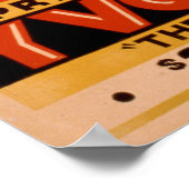 Poster HARDEEN Magiciër Mentalist VAUDEVILLE (Hoek)