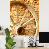 Poster hart kruiwagen (Thuiskantoor)