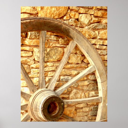 Poster hart kruiwagen (Voorkant)