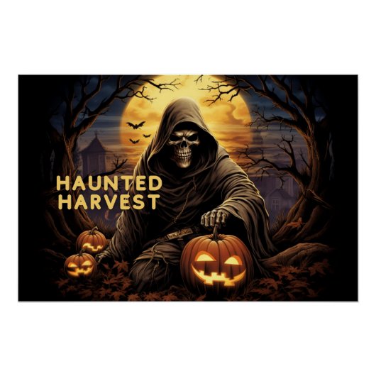 Poster Haunted (Voorkant)