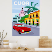 Poster Havana Cuba (Keuken)