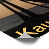 Poster - Hawaii Beach Sunset (Hoek)