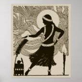  Poster Hawaii Hula Girl (Voorkant)