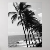 Poster Hawaii Palm Trees (Voorkant)