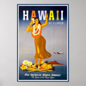 Poster-Hawaii  reclame Poster (Voorkant)
