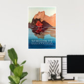 Poster Hawaii Reis Kunst Thuisprint (H1008) (Thuiskantoor)
