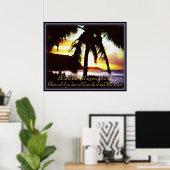 Poster Hawaiian Quote (Thuiskantoor)