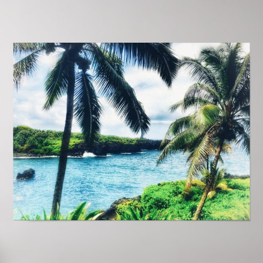 Poster Hawaiian Scene (Voorkant)