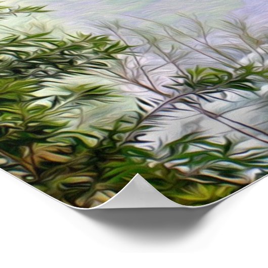 Poster Hawaiian Trees (Hoek)