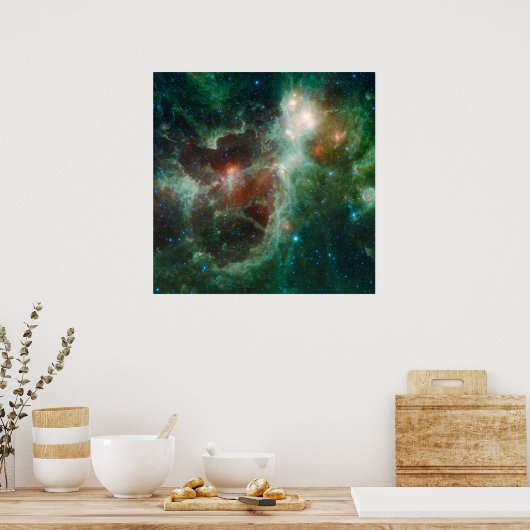 POSTER HEART NEBULA (Keuken)