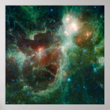 POSTER HEART NEBULA