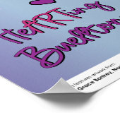 Poster - heARTing Flowers - Buellton.Art (Hoek)