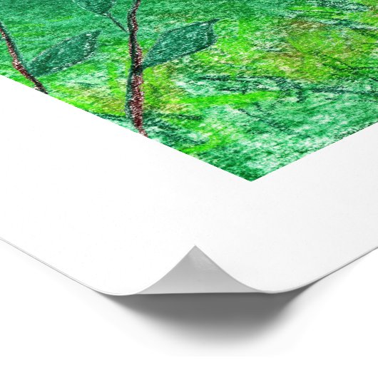 Poster Heavenly Bamboo (Hoek)