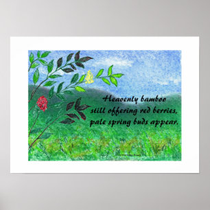 Poster Heavenly Bamboo