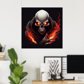 Poster Heavy Metal (Thuiskantoor)