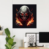 Poster Heavy Metal (Thuiskantoor)