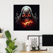 Poster Heavy Metal (Thuiskantoor)