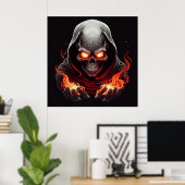 Poster Heavy Metal (Thuiskantoor)