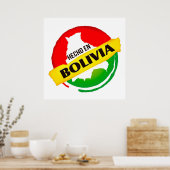 Poster hecho en Bolivia (Keuken)