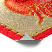 poster  heks- en pompoenpartij Halloween (Hoek)