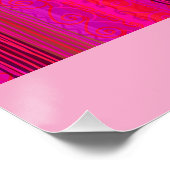poster “HELLE STREPEN” in hete roze (Hoek)