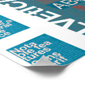 Poster Helvetica (Hoek)