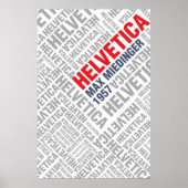 Poster Helvetica (Voorkant)