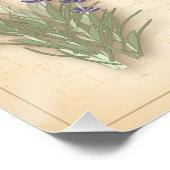 Poster Herbes de Provence (Hoek)