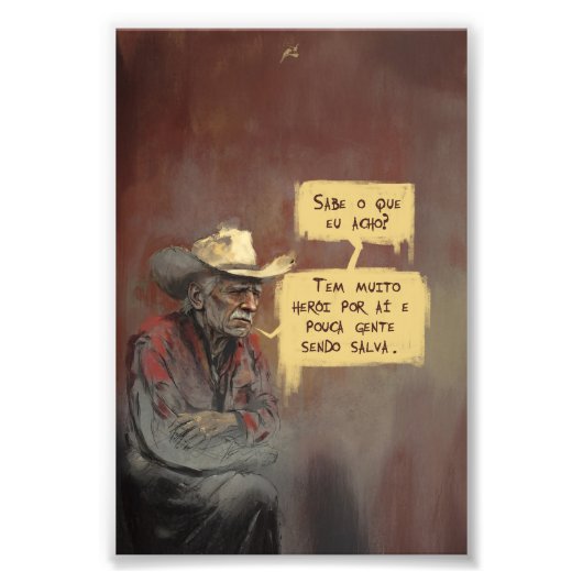 Pôster Heróis Foto Afdruk (Voorkant)