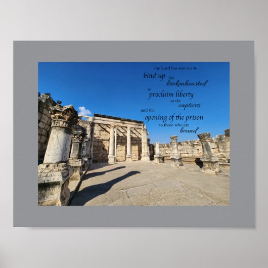 Poster 'Herstel de gebroken harten' (Voorkant)