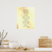 poster "Herstel" gedicht (Keuken)