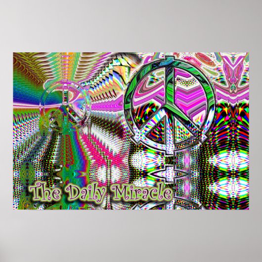 poster "Het dagelijkse wonder" (Voorkant)