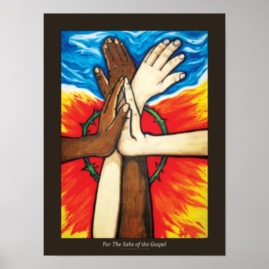 poster "Het evangelie" (Voorkant)