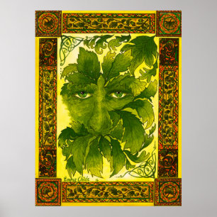 Poster Het Groene Man