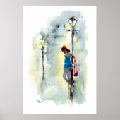 poster 'Het meisje' (Voorkant)