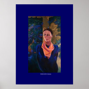 Poster: HET PEACH SCARF (c) S.Tammany Poster