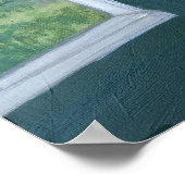 Poster— Het Uitzicht/Kat op dienst bij het raam Poster (Hoek)