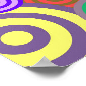 Poster Hippie Circles (Hoek)