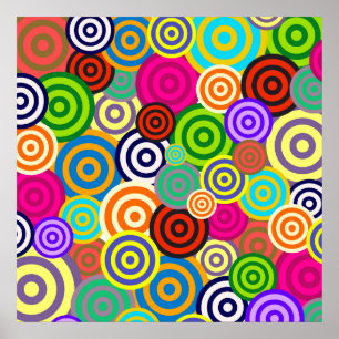 Poster Hippie Circles