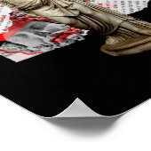 Poster Hipster Statue (Hoek)