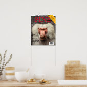 Poster Hoesje van tijdschrift (Keuken)