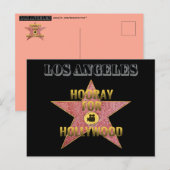 Poster Hollywood Blvd. Briefkaart (Voorkant / Achterkant)