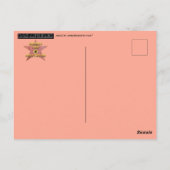 Poster Hollywood Blvd. Briefkaart (Achterkant)