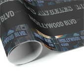 Poster Hollywood Blvd. Cadeaupapier (Rol Hoek)