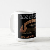 Poster Hollywood Blvd. KoffieMok (Voorkant links)