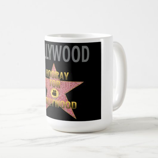 Poster Hollywood Blvd. KoffieMok (Voorkant rechts)