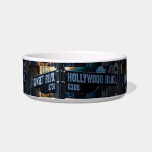 Poster Hollywood Blvd. Pet Bowl Voerbakje