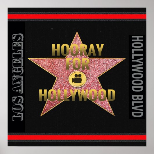 Poster Hollywood Blvd. Poster (Voorkant)