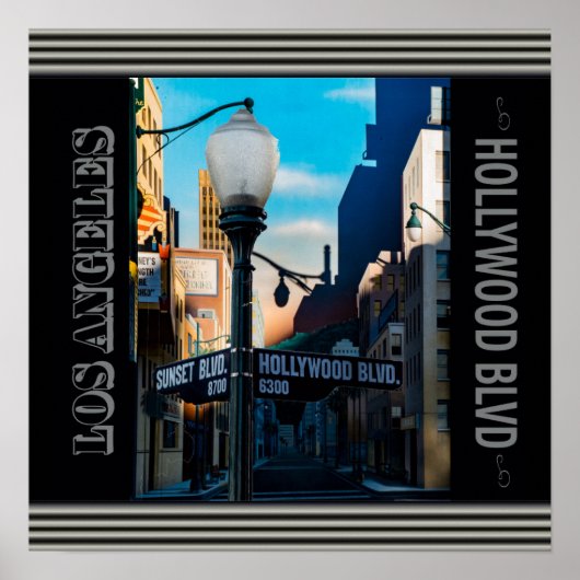 Poster Hollywood Blvd. Poster (Voorkant)
