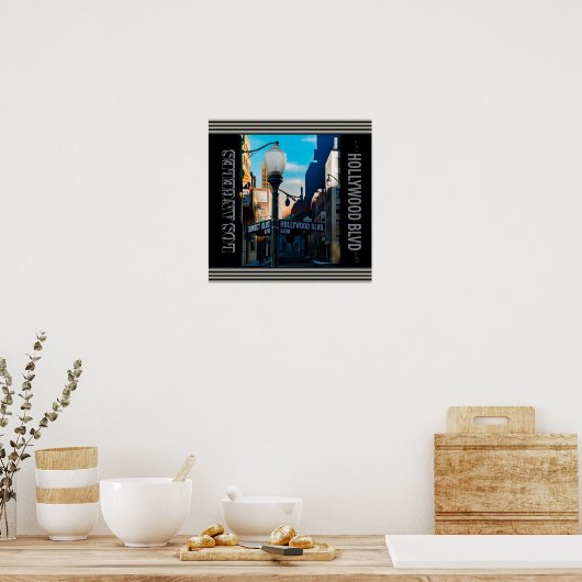 Poster Hollywood Blvd. Poster (Keuken)